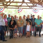 Equine Trail Supporters from Avery TX turned out to host the Best of America By Horseback TV Show June 2013